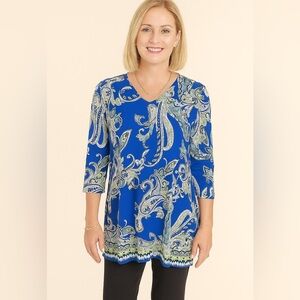 Chico's long tunic top